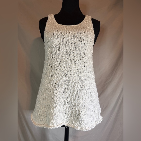 Onia Tops - Onia Raquel Scoop-Neck Chunky Cotton Knit Tank‎ – Small 🤍✨